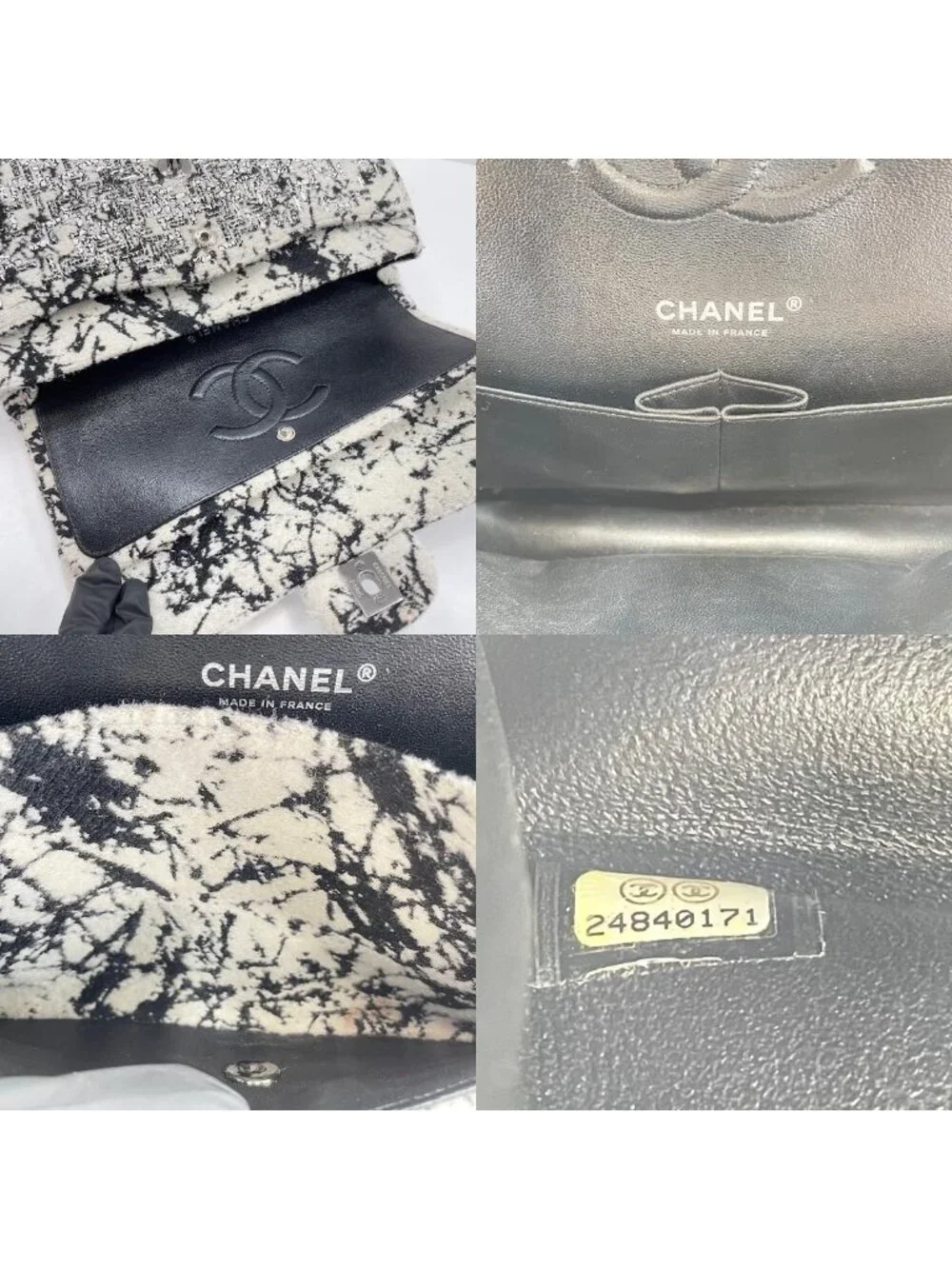 Chanel Shoulder Bag Tweed